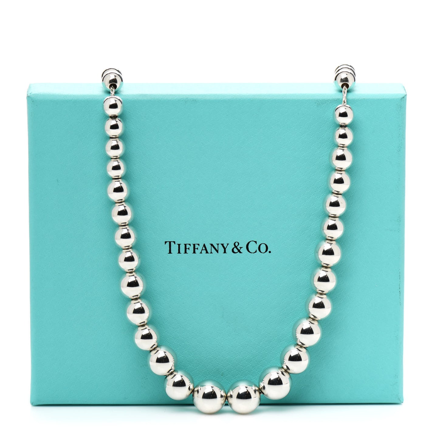 Sterling Silver HardWear Graduated Ball Necklace