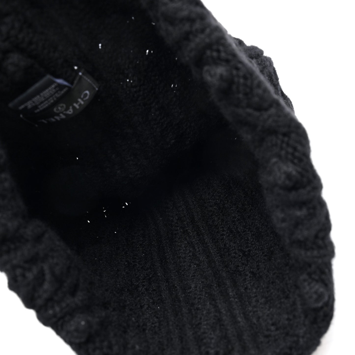 Cashmere CC Beanie Hat Black