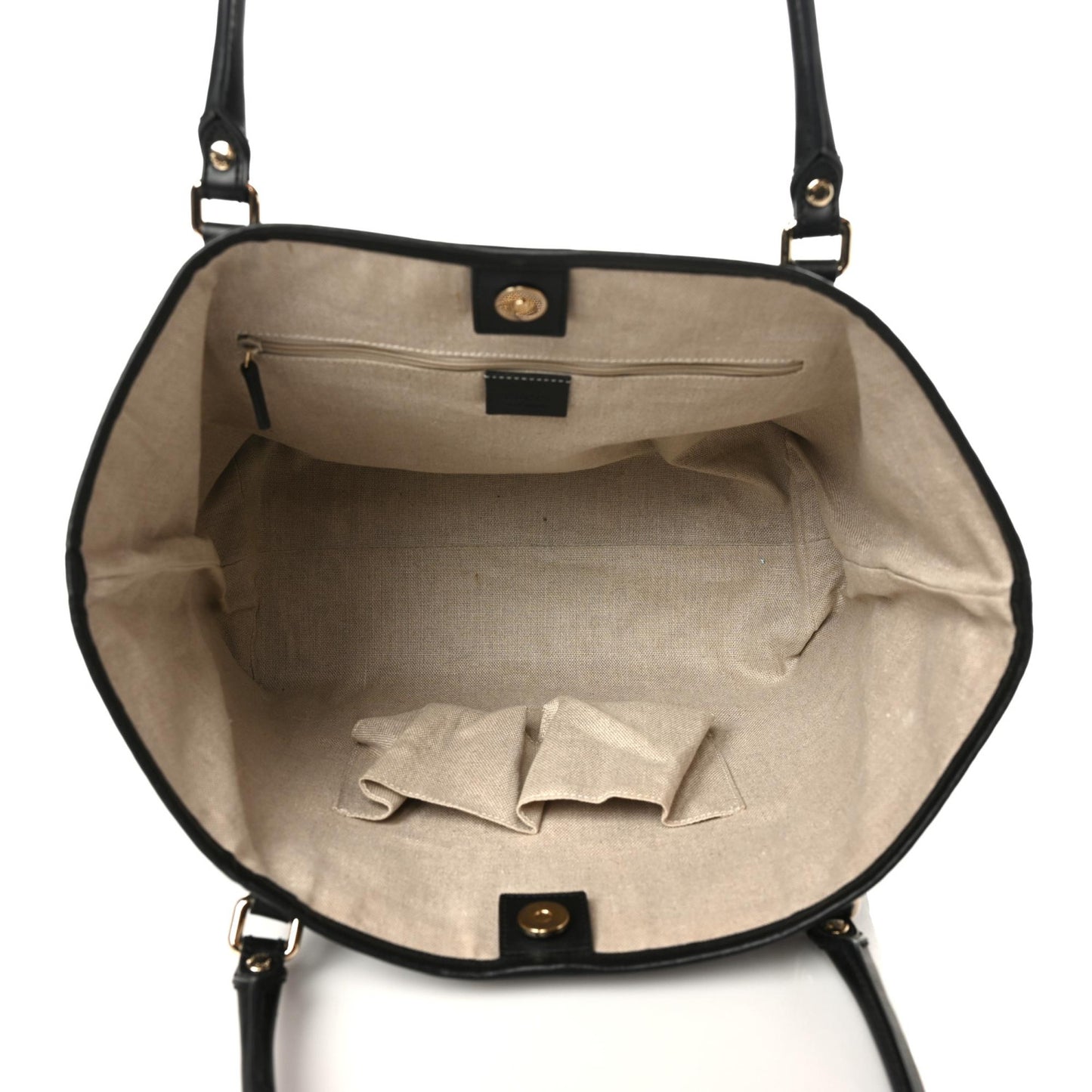 Microguccissima Medium Joy Tote Black