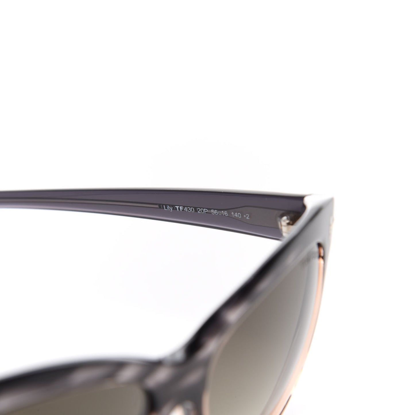 Lily Sunglasses TF430 Melange Grey Peach