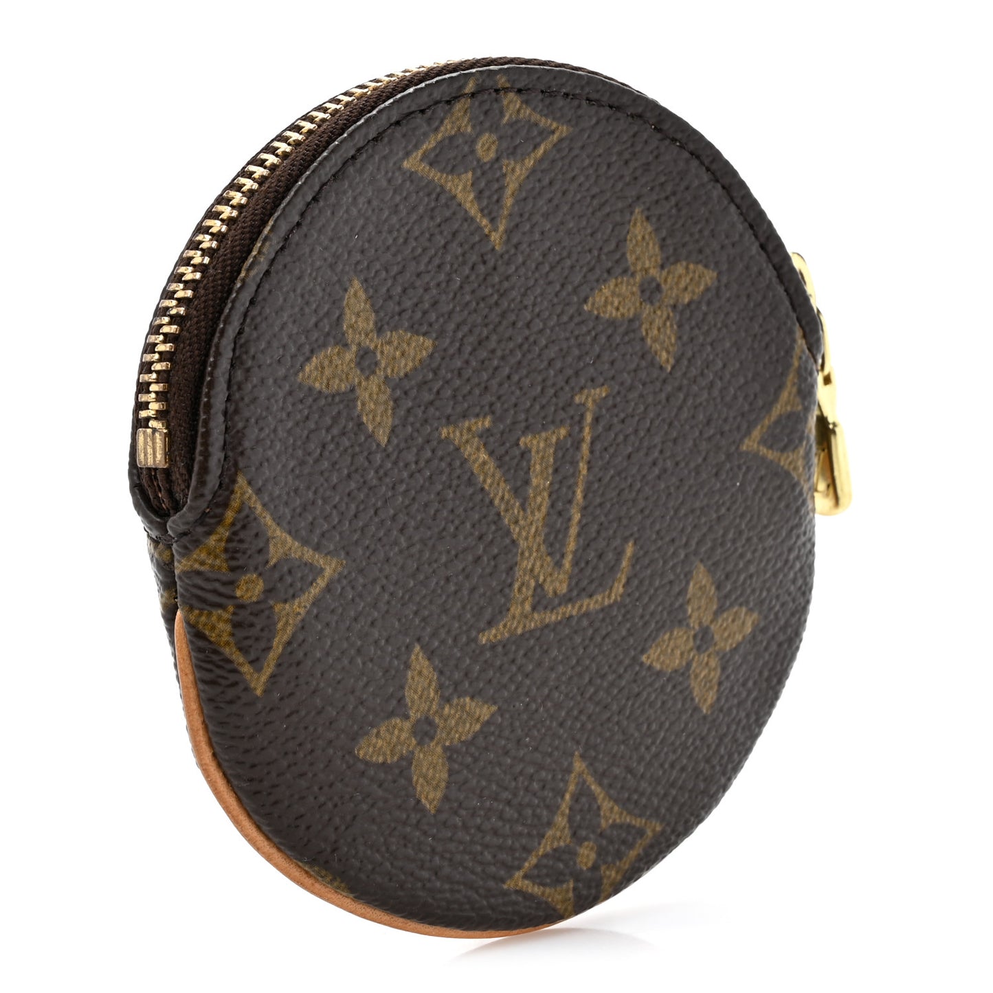 Monogram Round Coin Purse