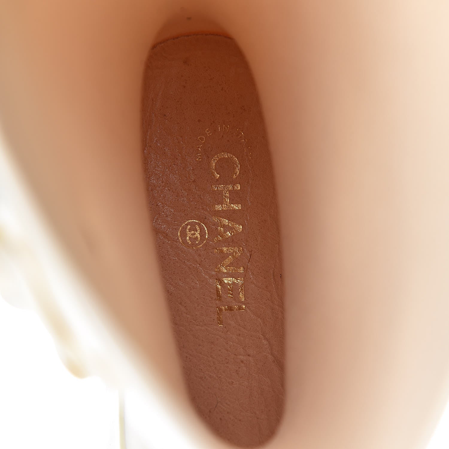 Chanel Rubber Camellia Rain Boots 40 White 10 of 21