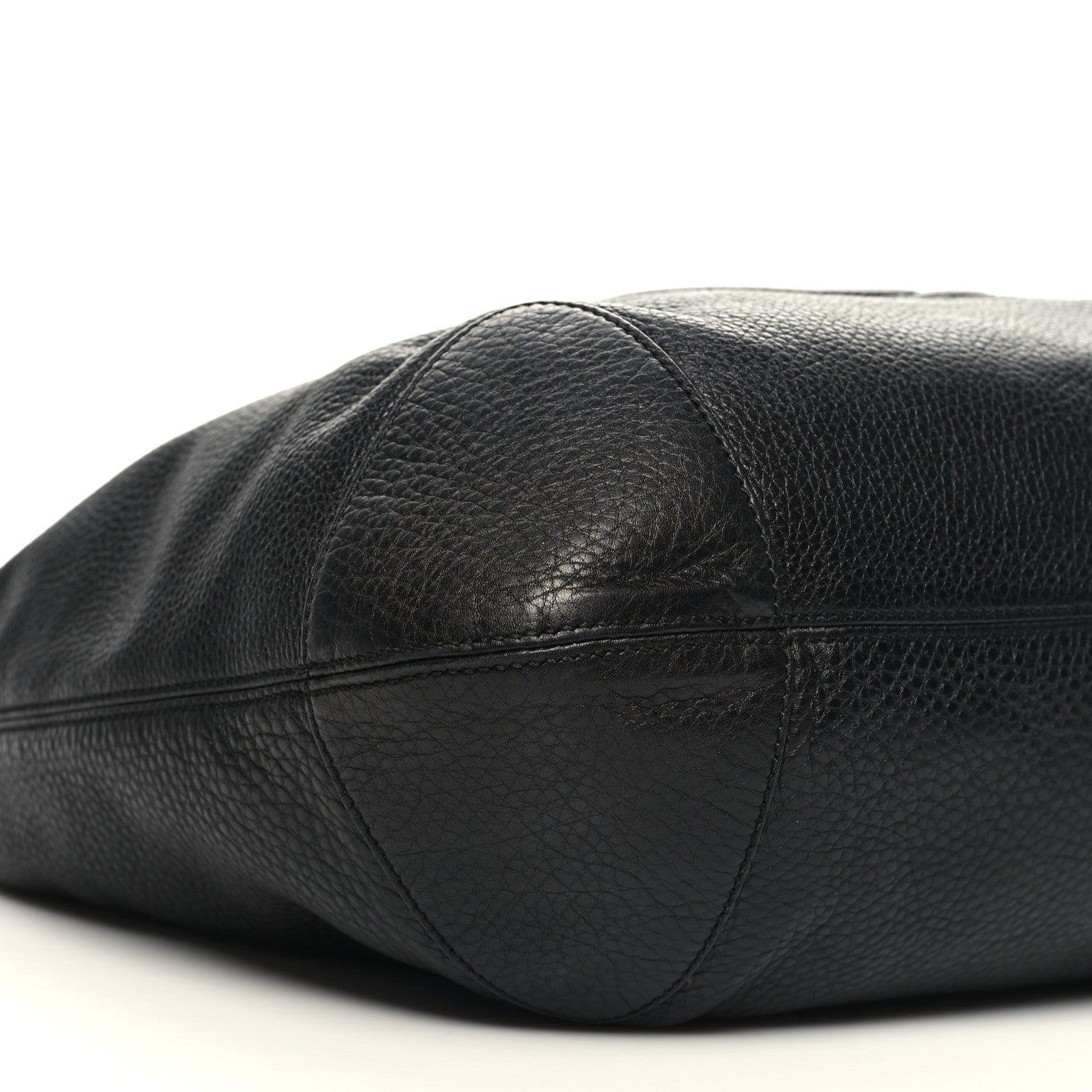 Gucci Pebbled Calfskin Medium Soho Chain Hobo Black 9 of 10