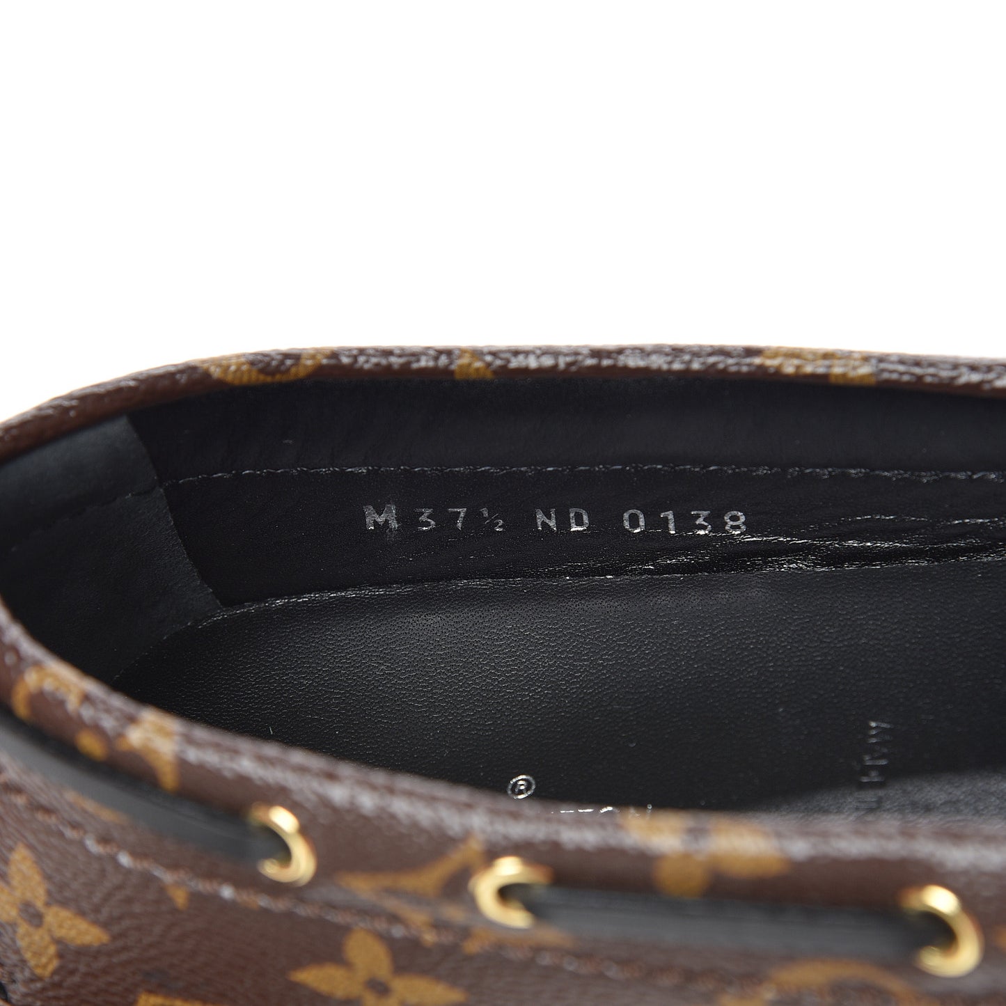 Patent Monogram Gloria Loafers 37.5