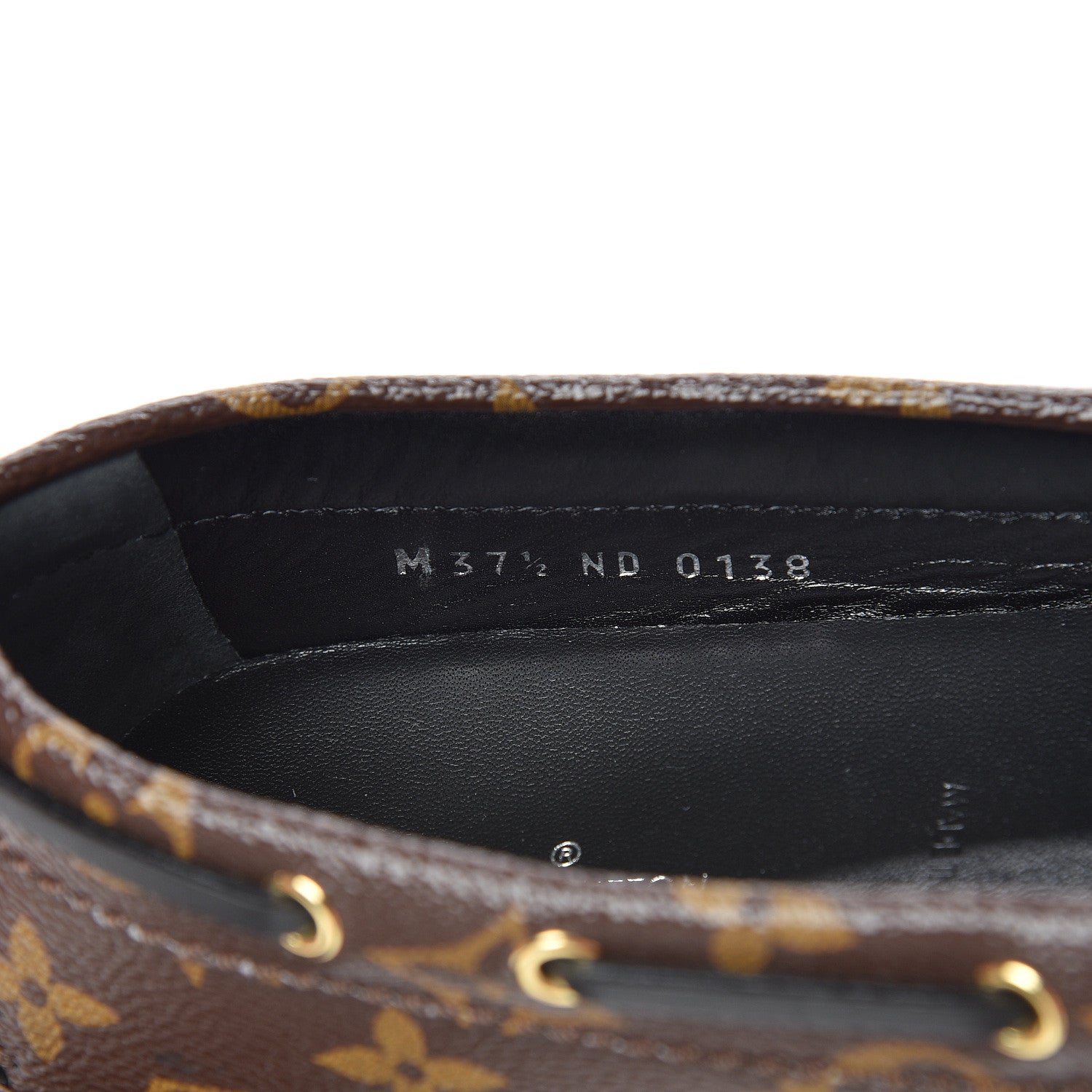Louis Vuitton Patent Monogram Gloria Loafers 37.5 9 of 11
