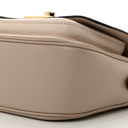 Louis Vuitton Grained Calfskin Lockme Tender Greige 9 of 9