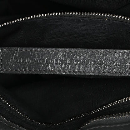 Balenciaga Agneau Classic Silver Hardware City Logo Strap Gris Fossile White 8 of 12