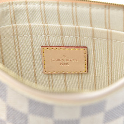Louis Vuitton Damier Azur Neverfull MM GM Pochette 6 of 7