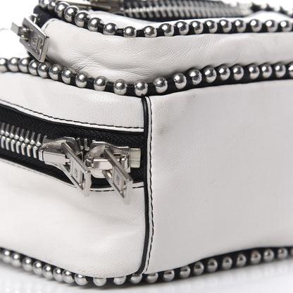 Alexander Wang Lambskin Studded Mini Attica Backpack White 7 of 13