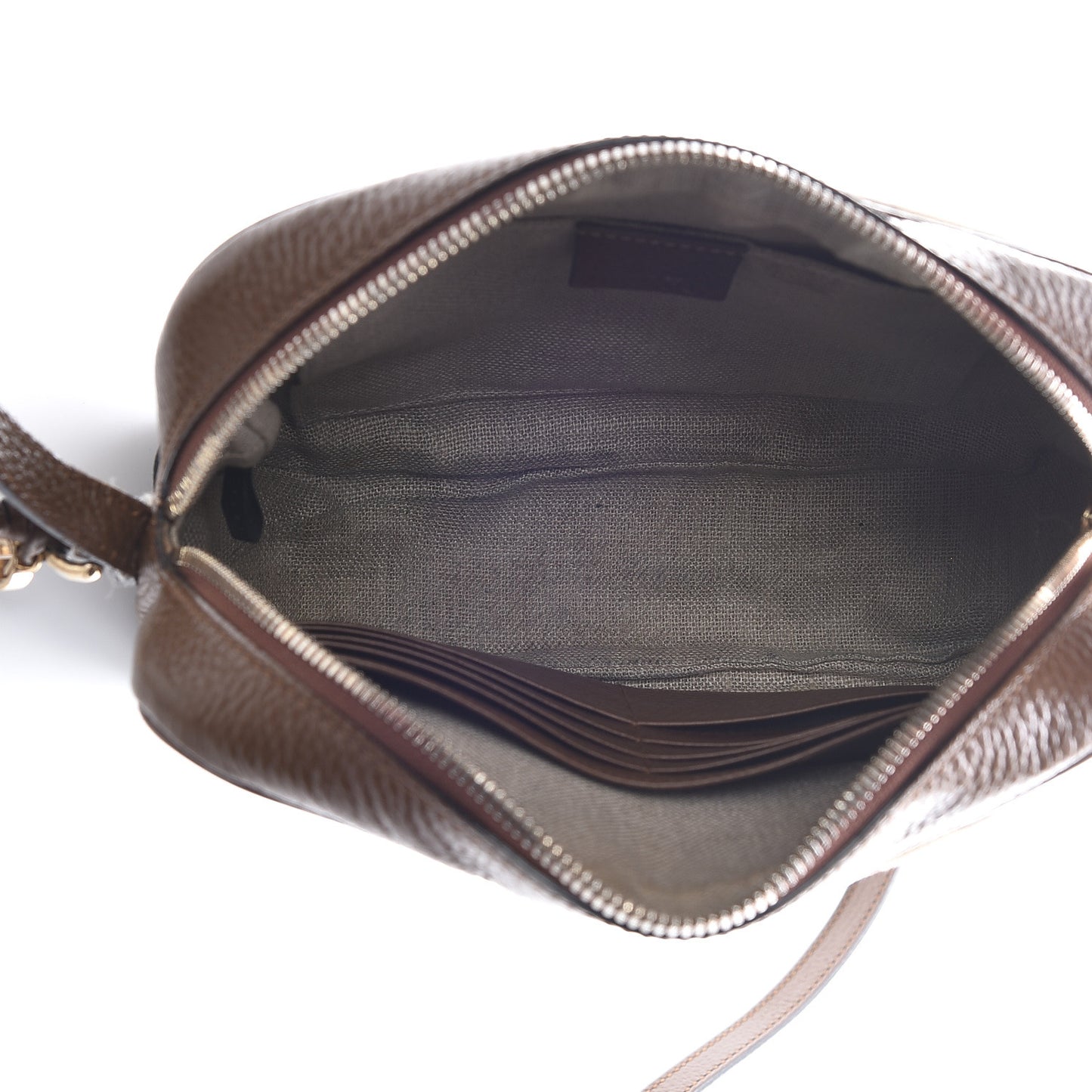 Monogram Mini Bree Messenger Bag Beige Tabacco