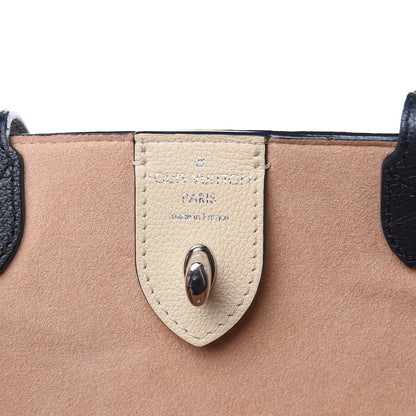 Louis Vuitton Calfskin Lockme Cabas Vanille Black 6 of 14