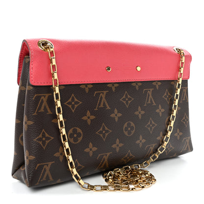 Louis Vuitton Monogram Pallas Chain Rose Litchi 3 of 9