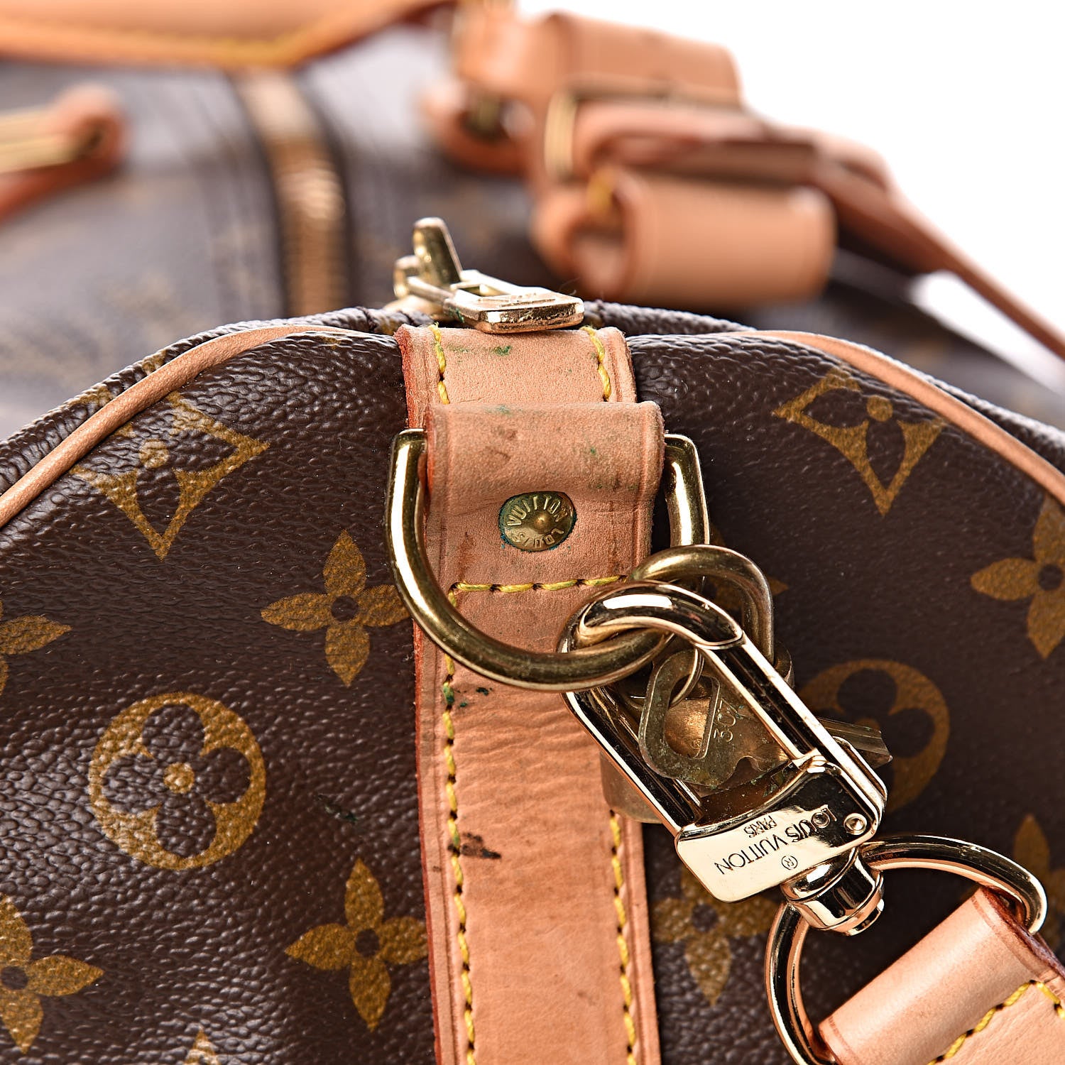 Louis Vuitton Monogram Keepall Bandouliere 55 14 of 20