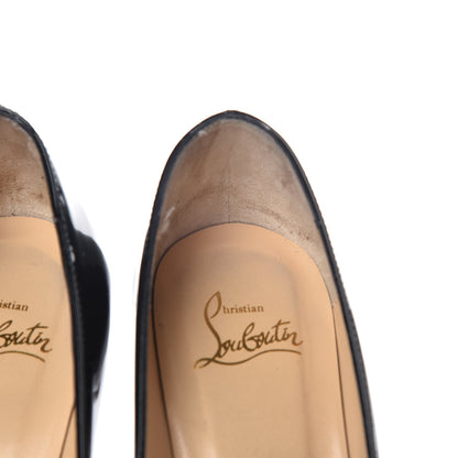 Christian Louboutin Patent New Simple 120 Pumps 37.5 Black 11 of 14