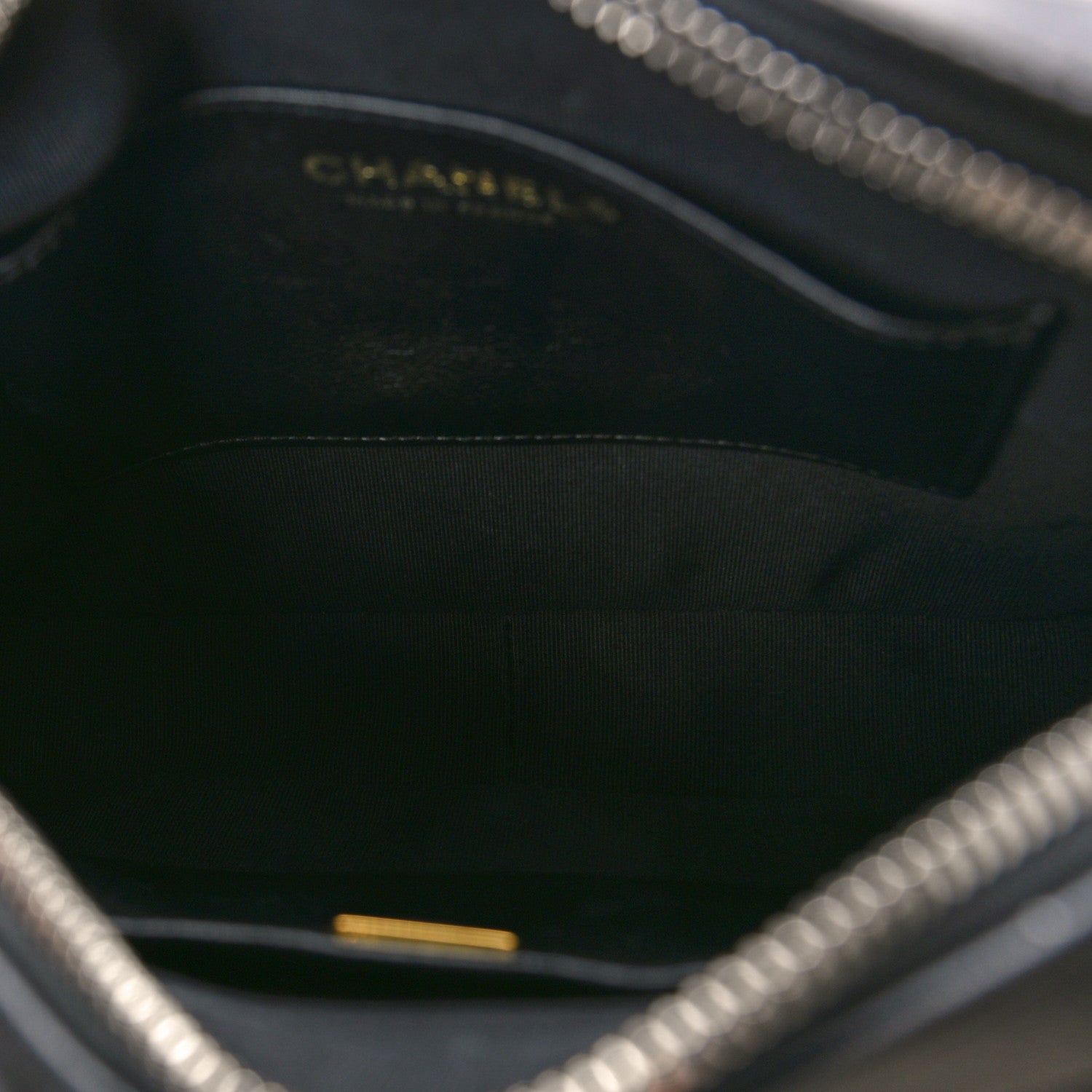 Chanel Calfskin Quilted Small Camera Case Black 5 of 9