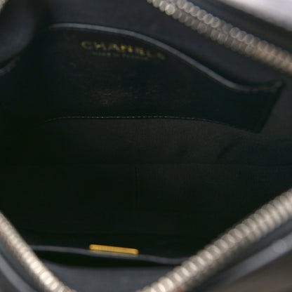 Chanel Calfskin Quilted Small Camera Case Black 5 of 9