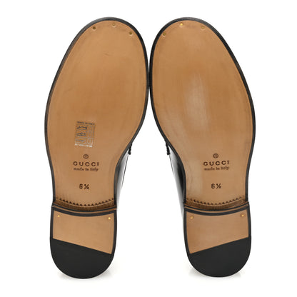 Gucci Millennial Ribot Mens Cara Loafers 6.5 Black 5 of 7