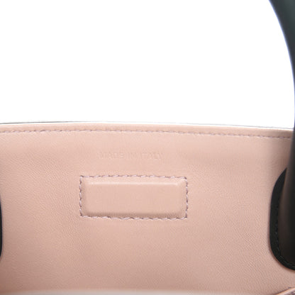 Christian Dior Calf Hair Calfskin Tri-Color Mini Diorever Flap Pink 8 of 8