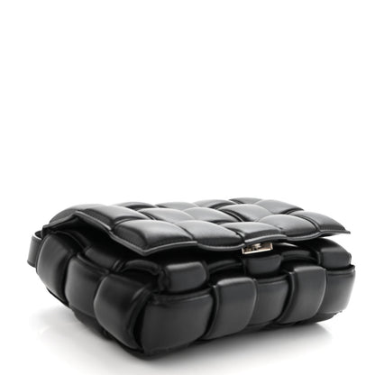Bottega Veneta Nappa Maxi Intreccio Padded Cassette Crossbody Bag Black 4 of 11
