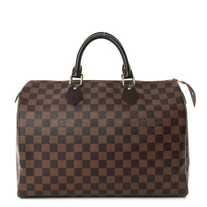 Louis Vuitton Damier Ebene Speedy 35 1 of 10