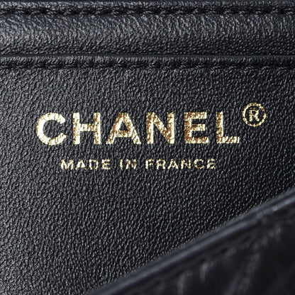 Chanel Aged Calfskin Quilted 2.55 Reissue Mini Flap Black 16 of 19