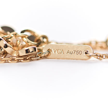Van Cleef & Arpels 18K Yellow Gold Diamond Mini Frivole Bracelet 5 of 5