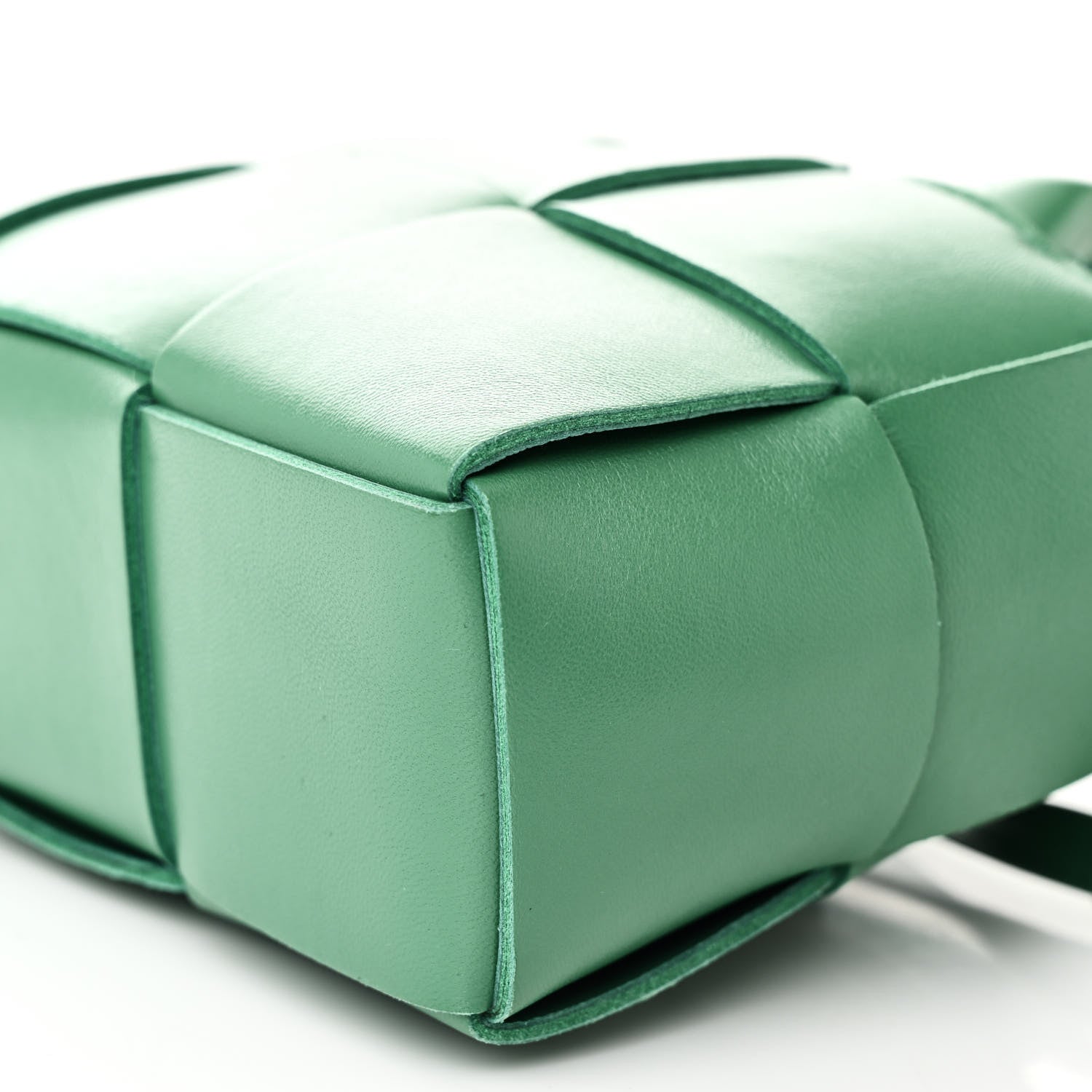 Bottega Veneta Nappa Maxi Intreccio Mini Arco Tote Green 10 of 11