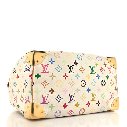 Louis Vuitton Monogram Multicolor Speedy 30 White 4 of 14