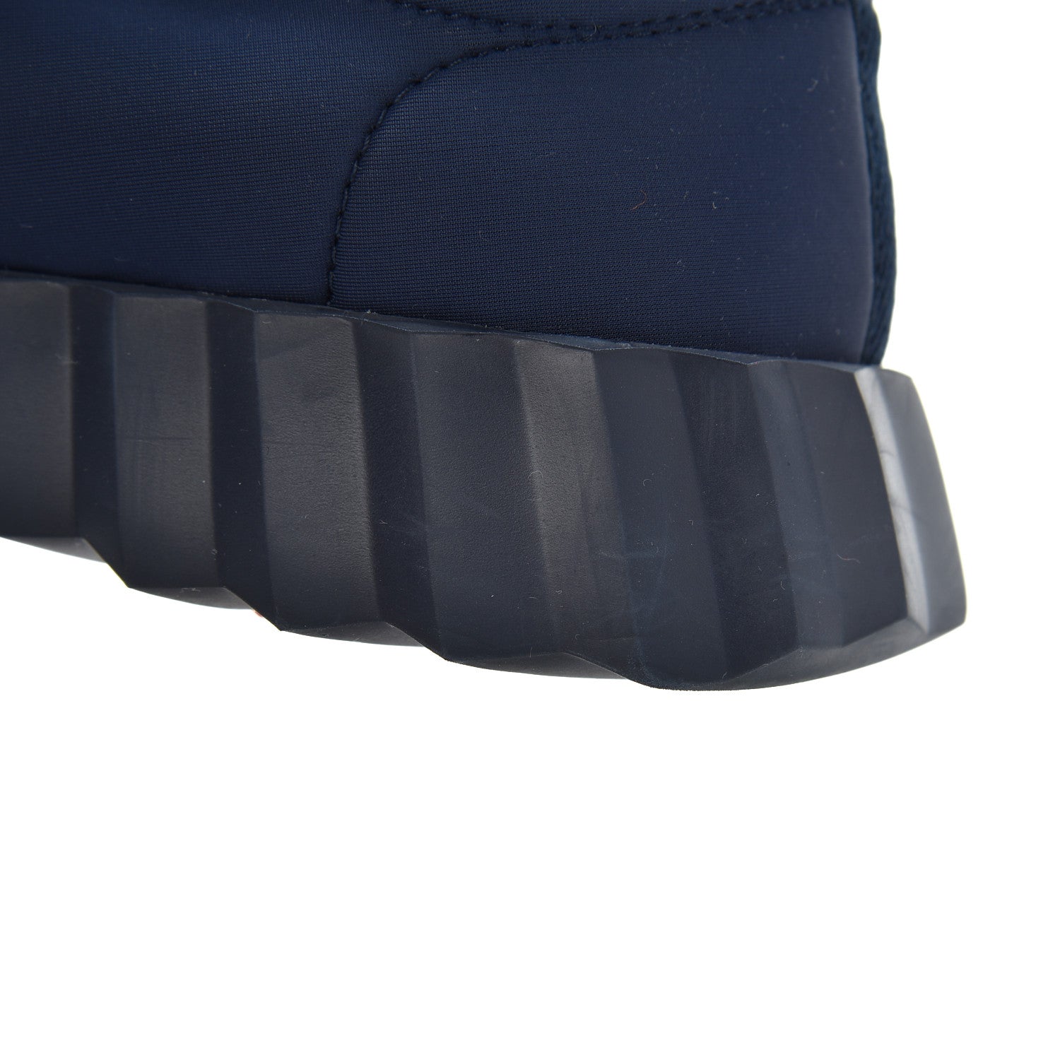 Hermes Technical Jersey Suede Goatskin Bouncing Sneakers 36 Marine 10 of 11