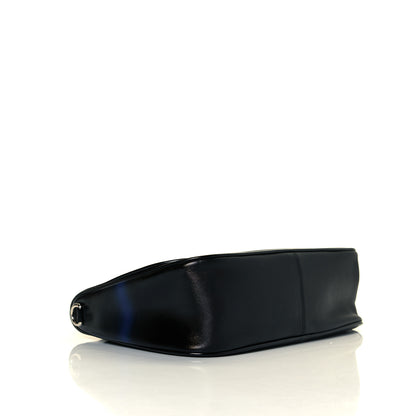 Christian Dior Grained Calfskin Stripe Dune Flap Black 7 of 13