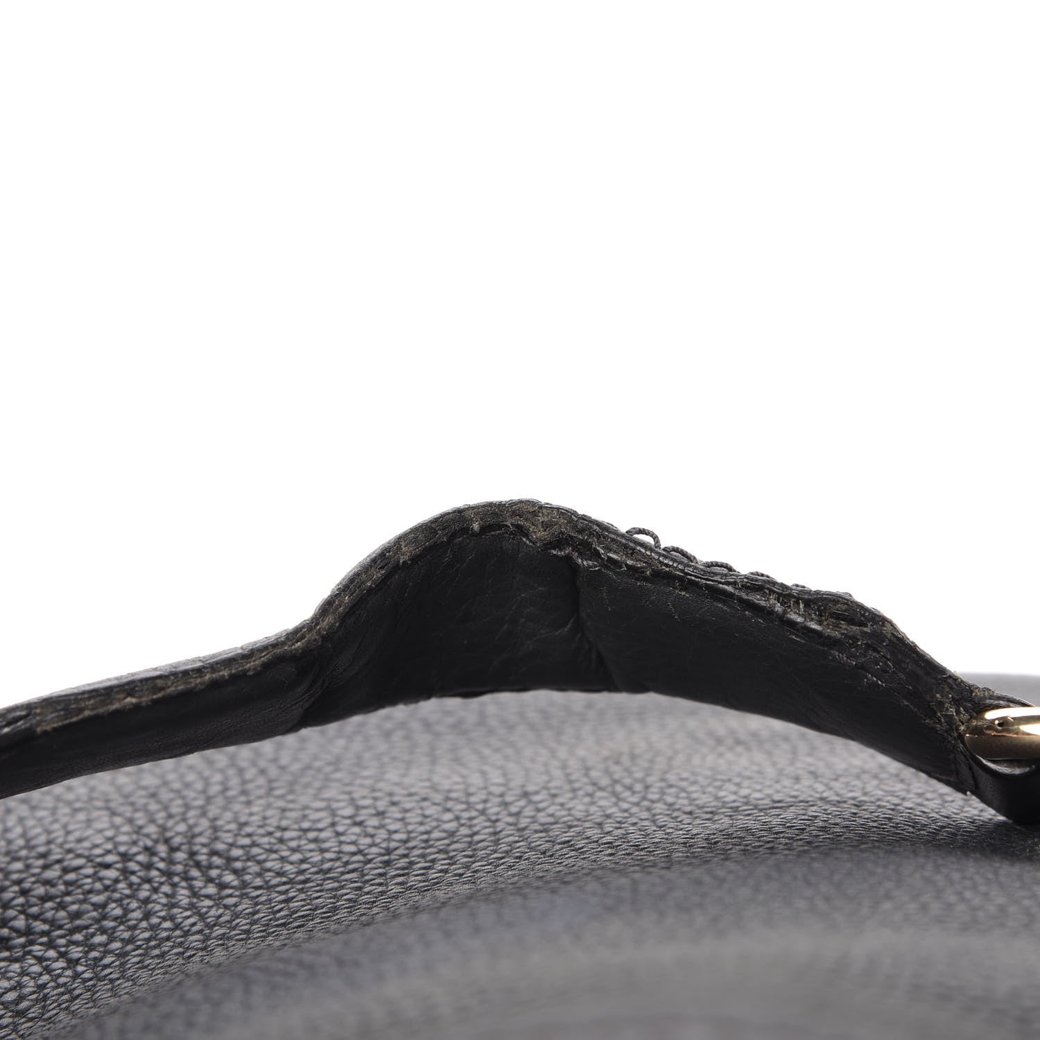 Gucci Pebbled Calfskin Medium Heritage Shoulder Bag Charcoal Grey 14 of 14