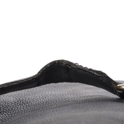 Gucci Pebbled Calfskin Medium Heritage Shoulder Bag Charcoal Grey 14 of 14