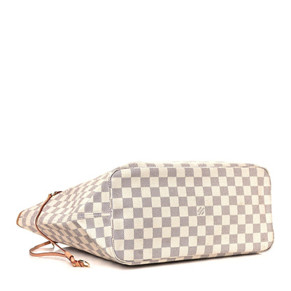 Louis Vuitton Damier Azur Neverfull MM 4 of 13