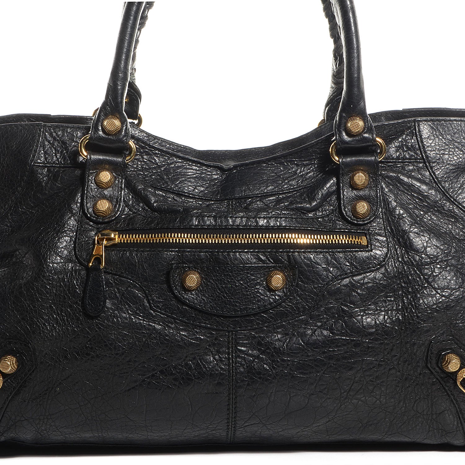 Balenciaga Agneau Giant 12 Gold Hardware Part Time Black 10 of 11