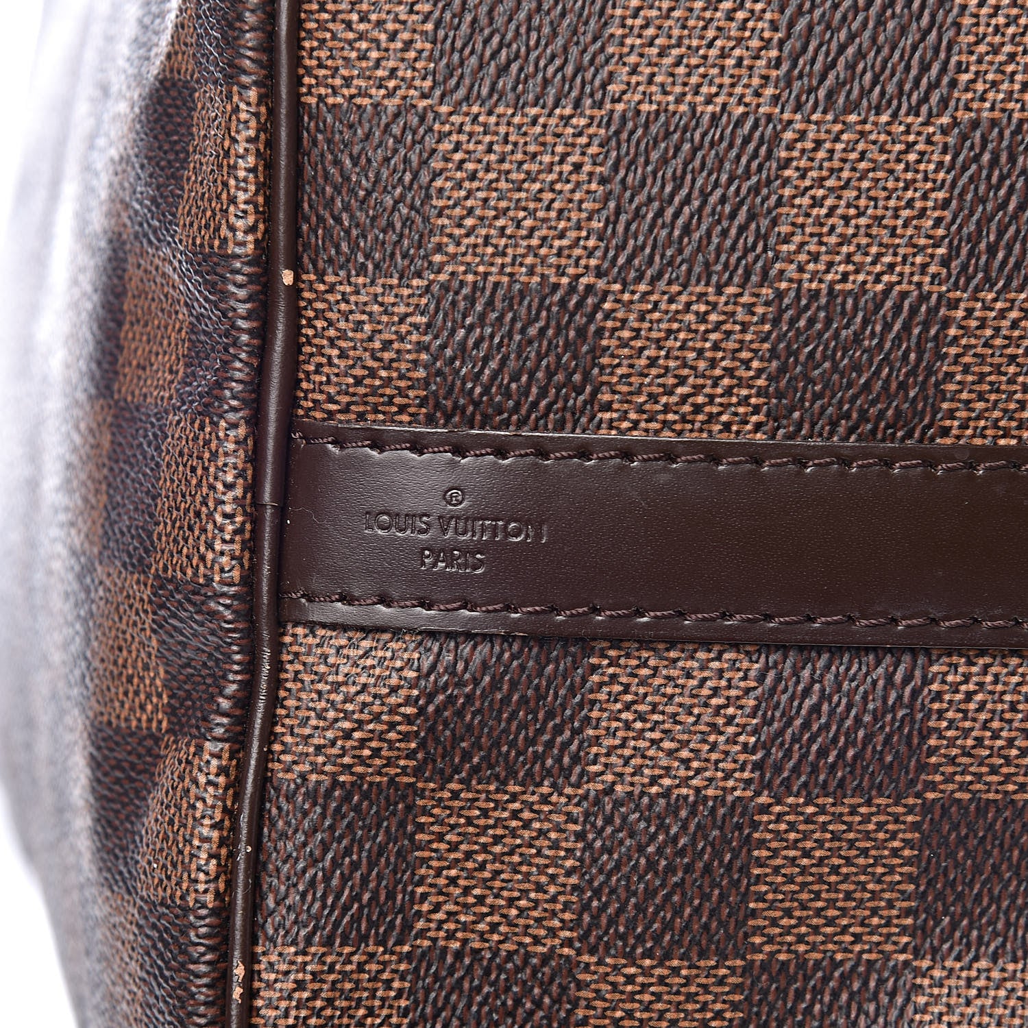 Louis Vuitton Damier Ebene Speedy Bandouliere 30 13 of 16