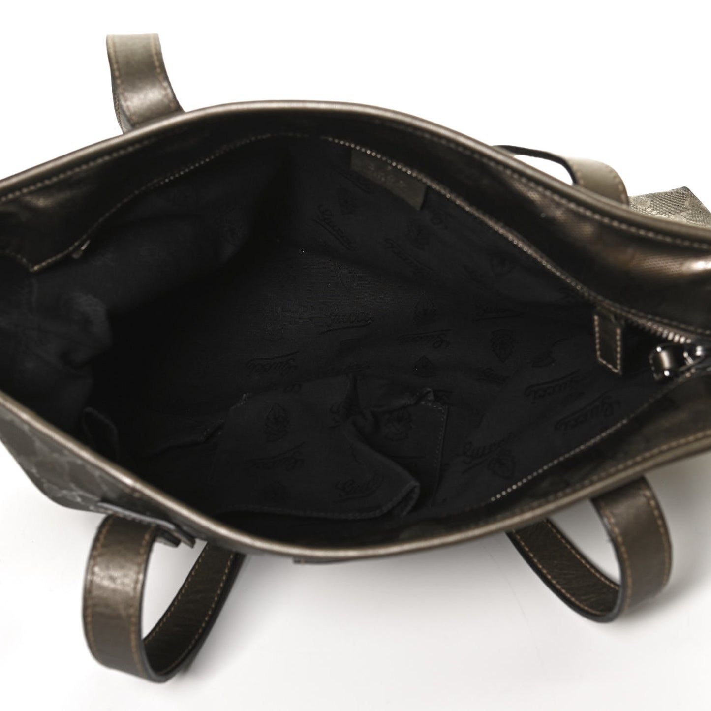 Imprime Monogram Small Joy Tote Pewter
