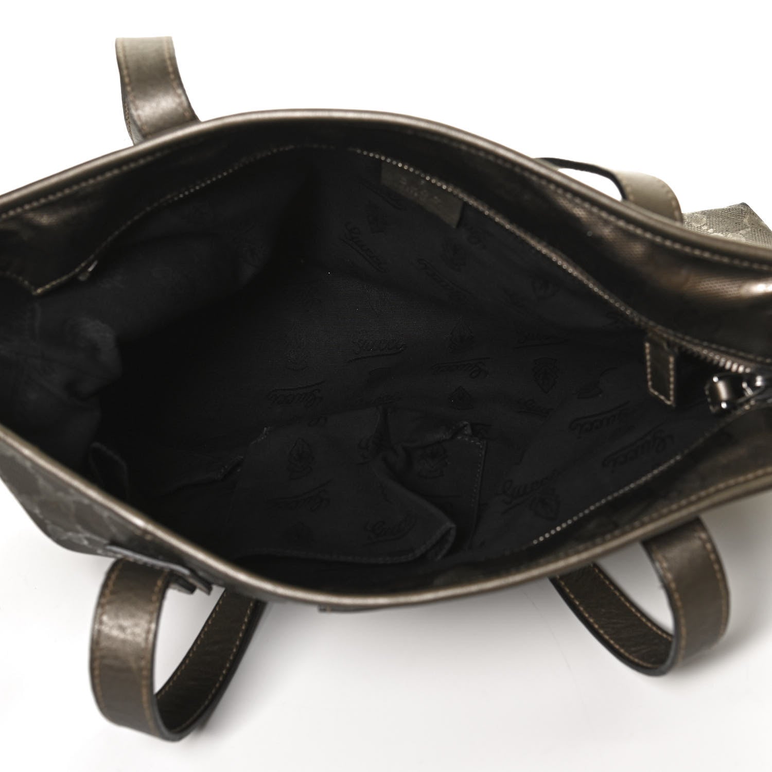 Gucci Imprime Monogram Small Joy Tote Pewter 5 of 12