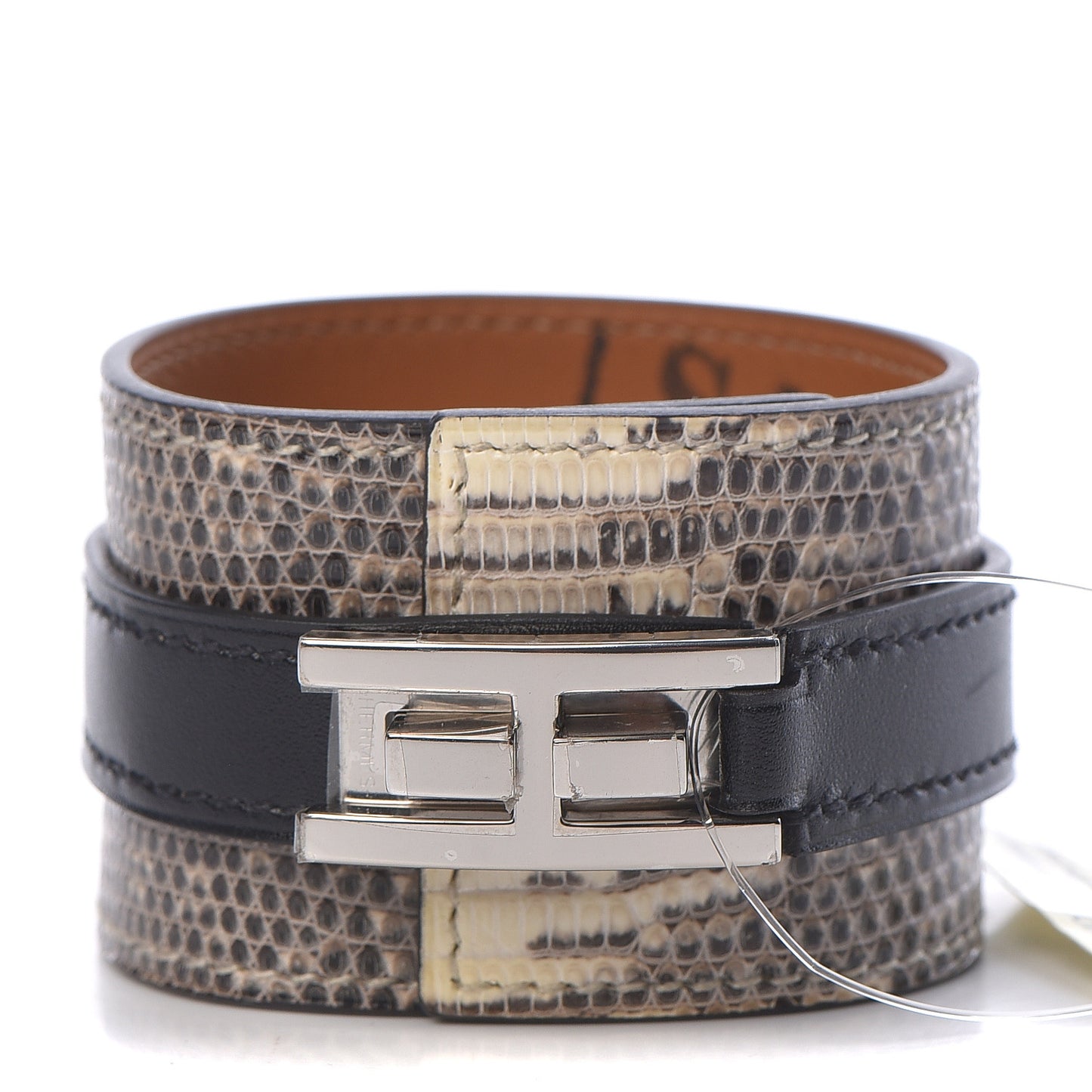 Lizard Box Manchette Drag Bracelet T3 Ombre Black