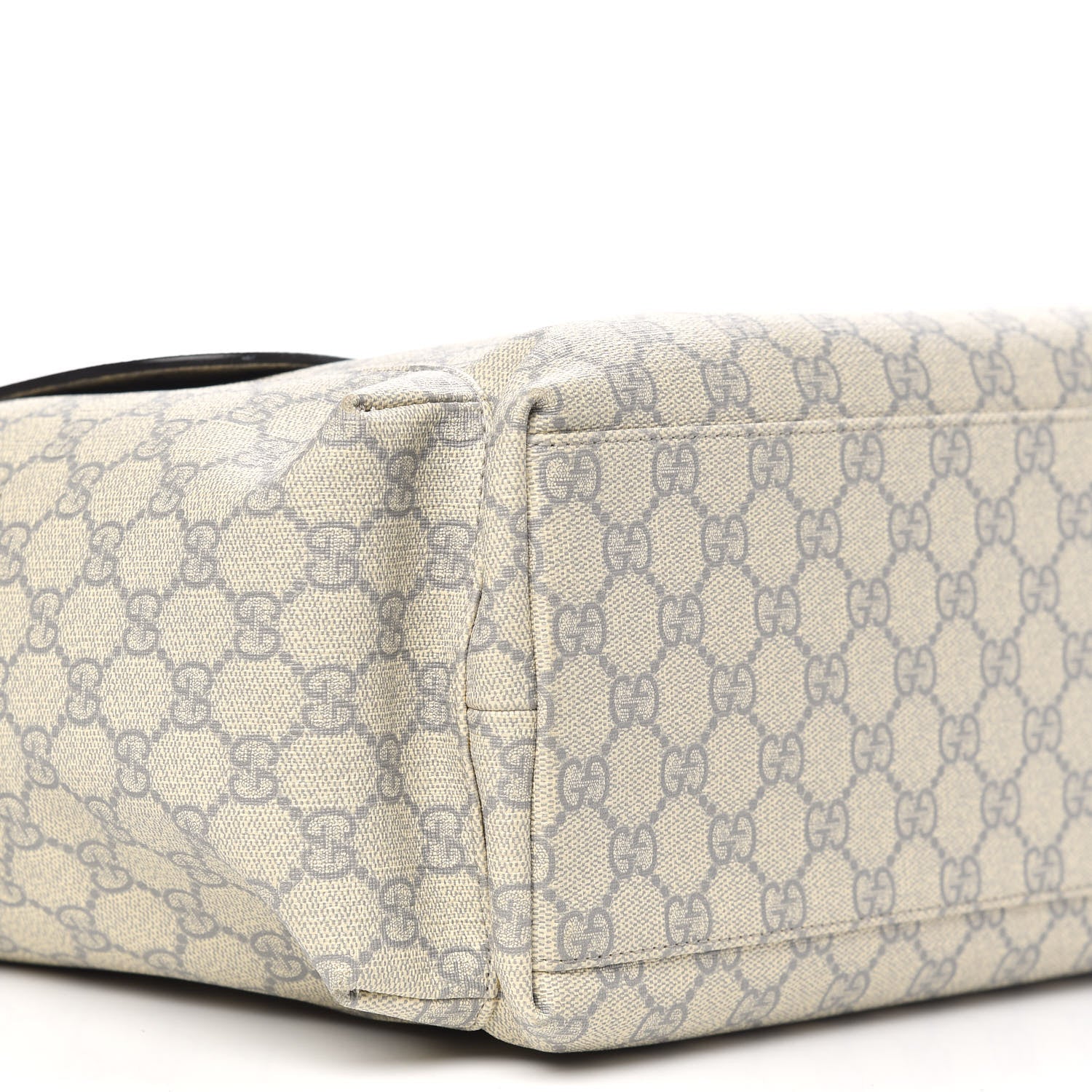 Gucci GG Plus Monogram Messenger Diaper Bag Ecru Grigio 8 of 11
