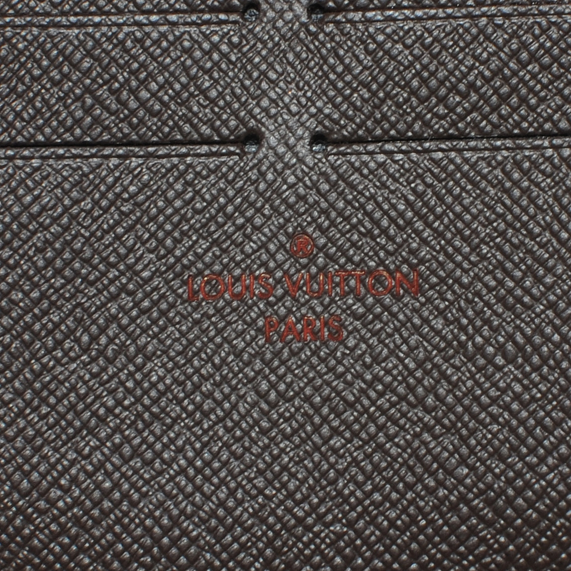 Louis Vuitton Damier Ebene Zippy Organizer Wallet 6 of 7