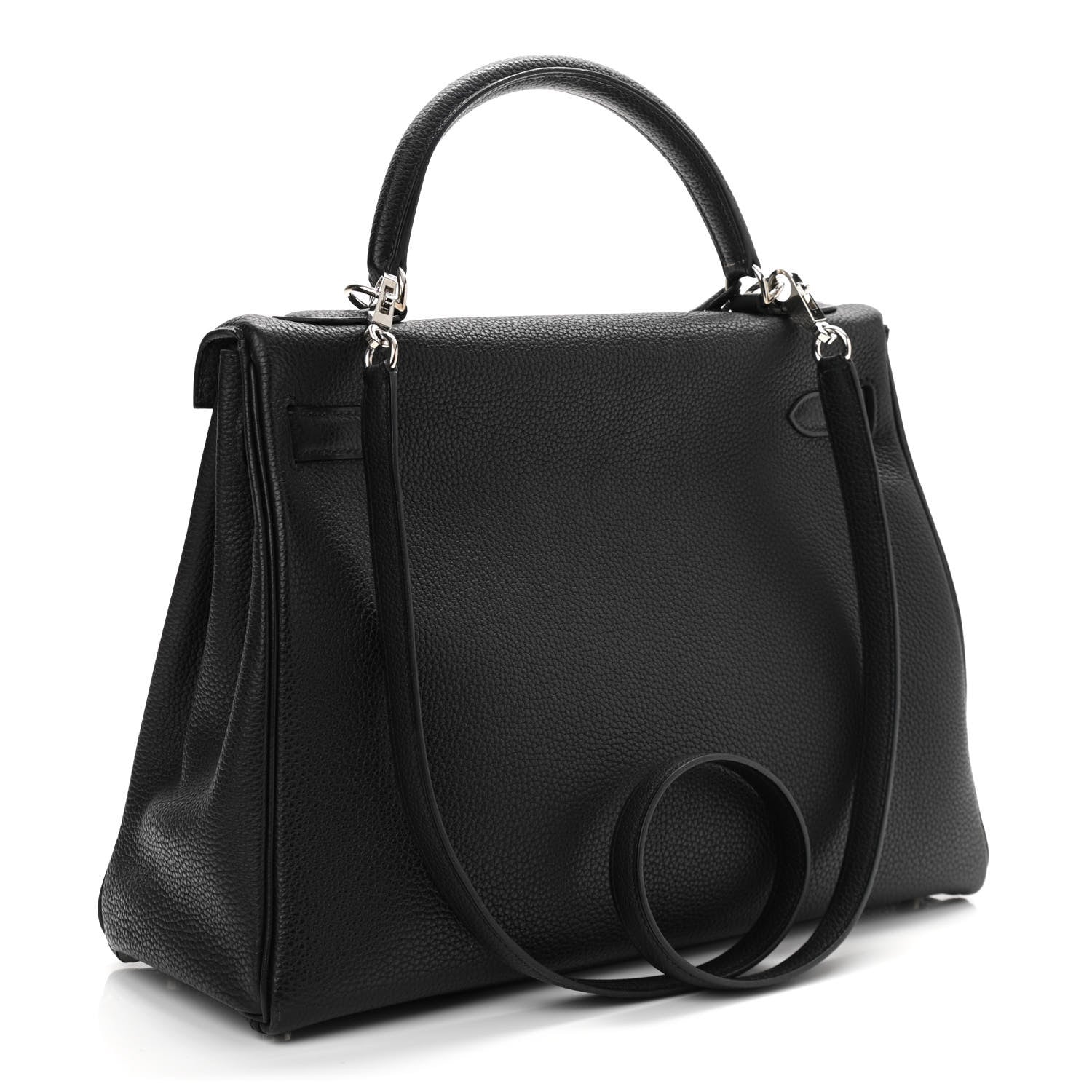 Hermes Togo Kelly Retourne 32 Black 3 of 11