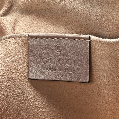 Gucci Calfskin Matelasse Small GG Marmont Chain Shoulder Bag Porcelain Rose 6 of 12