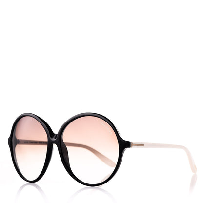 Tom Ford Rhonda Sunglasses TF187 Black White 1 of 8