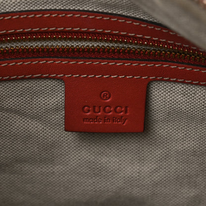 Gucci Monogram Vintage Web Medium Boston Pink 6 of 15