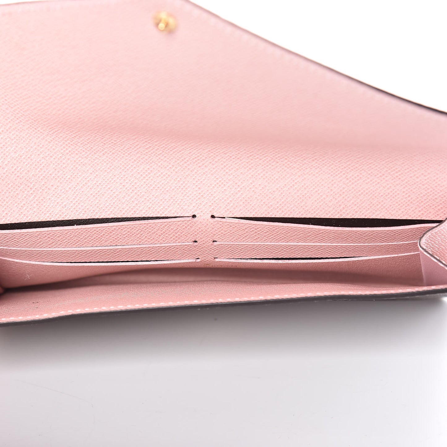 Monogram Jeanne Wallet Rose Ballerine