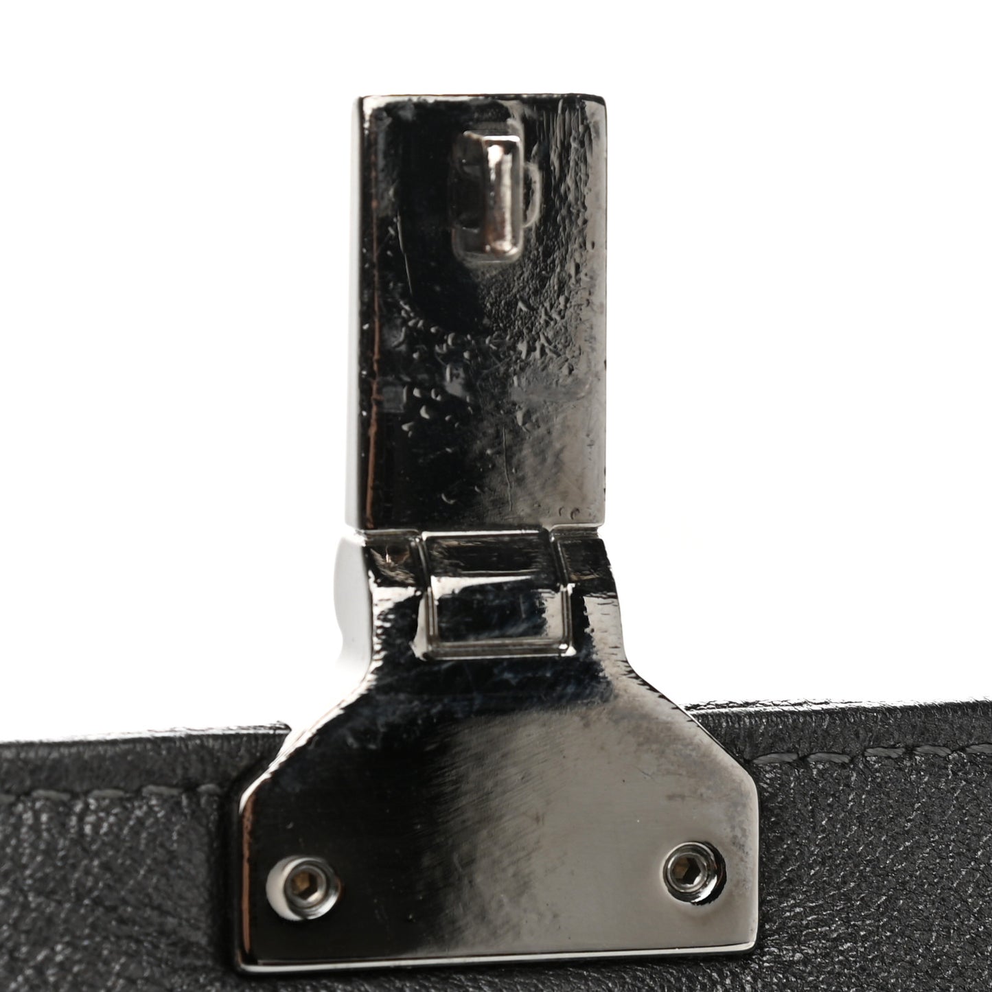 Lacquered Lambskin Baroque The XL Single Flap Pearl Anthracite