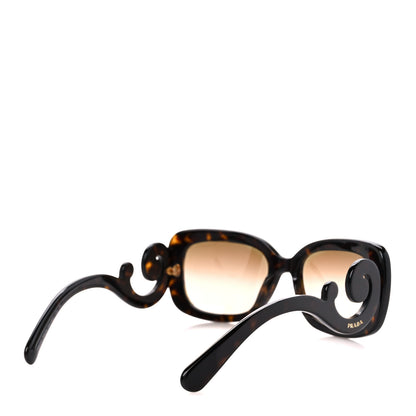 Prada Acetate Baroque Sunglasses SPR 27O Tortoise 4 of 9
