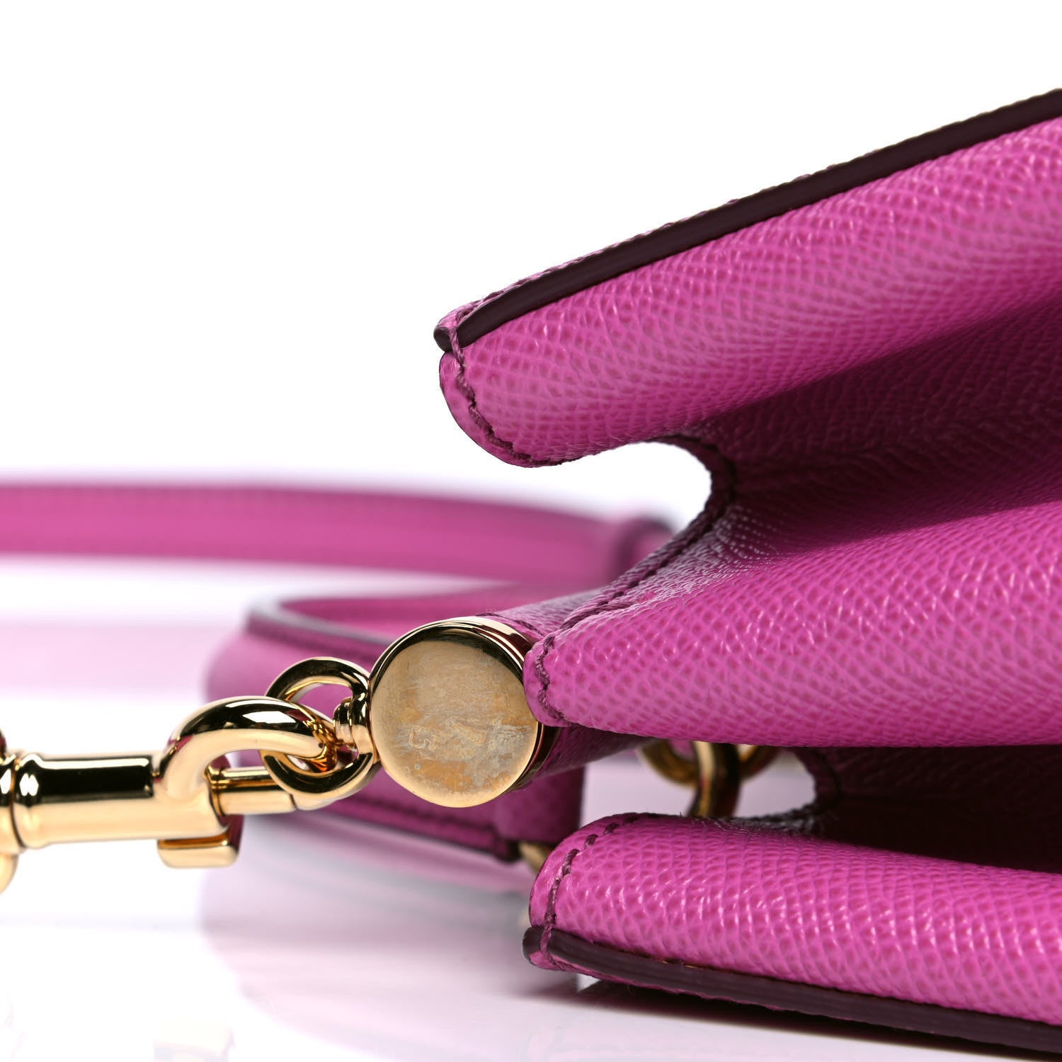 Dolce & Gabbana Dauphine Miss Sicily Satchel Petunia 4 of 5