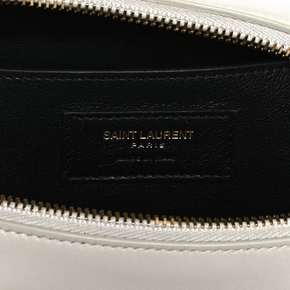 Saint Laurent Calfskin Classic Baby Duffle Dove White 6 of 12