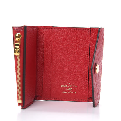 Louis Vuitton Empreinte Zoe Wallet Scarlet 5 of 7